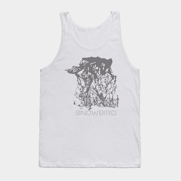 Snowbird Resort 3D Tank Top by Mapsynergy